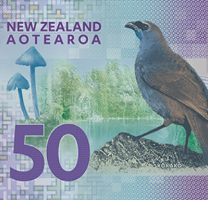 New Zealand 50 Dollar Bills