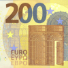 Counterfeit 200 Euro Bills