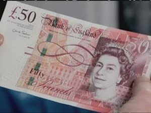 Counterfeit £50 GBP